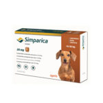 SIMPARICA DE 20 MG DE 5 A 10 KG 1 COMP